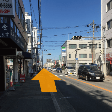 喜連瓜破駅からの行き道8