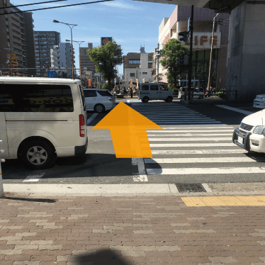 喜連瓜破駅からの行き道5
